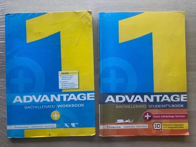 Inglés 1 Bachillerato Advantage Burlington Books Workbook y Students Book